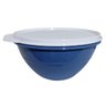 Tigela Maravilhosa Tupperware Azul com Tampa Branca 500ml - 1