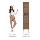 Ver imagem 5 de Paneleiro Madesa Emilly 2 Portas Rustic Cor:Rustic