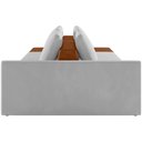 Ver imagem 6 de Sofá Ilha Modular para Sala 252cm com Puff Dublin K01 Veludo Cinza Sintético Caramelo - Lyam Decor