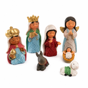 Ver imagem 7 de Presépio Infantil 11 Peças Resina Premium 15cm Decoração Natal