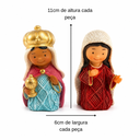 Ver imagem 4 de Presépio Infantil 11 Peças Resina Premium 15cm Decoração Natal