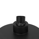 Ver imagem 2 de Chuveiro Ducha Flatt Preto/black Redondo C/desviador