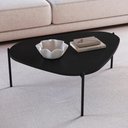 Ver imagem 1 de Mesa de Centro Organica Pe Metal Preto Nero 28014 Artesano Nero Preto