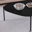 Ver imagem 2 de Mesa de Centro Organica Pe Metal Preto Nero 28014 Artesano Nero Preto