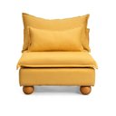 Ver imagem 3 de Sofá Modular com Encosto Pé Bolinha Sôma CabeCasa MadeiraOriginals