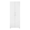 Ver imagem 2 de Armário Multiuso 2 Portas Lavanderia Nt 4015 2021 Branco/New