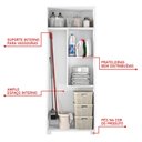Ver mais imagens de Armário Multiuso 2 Portas Lavanderia Nt 4015 2021 Branco/New