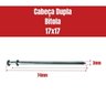 Prego 17X27 Com Cabeça Dupla De Aço Polido 5Kg - Construção - 1