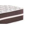 Cama Box Viúva Marrom + Colchão de Molas - Anjos - Classic Superlastic - 128x188x60cm - 2