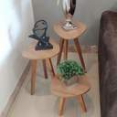 Ver imagem 5 de Conjunto de Mesa de Canto Organica Paris Md - 3 Unidades