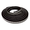 Veda Fresta Escova Protetor De Porta Janela Adesivo 5mm Preto Stamaco Home Fita Vedação 6 Metros - 7