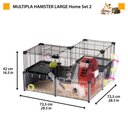 Ver imagem 2 de Gaiola Hamster Multipla