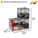 Ver imagem 5 de Gaiola Hamster Multipla