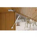 Ver imagem 5 de Armário 2 Portas Nicho Nesher 200cm Mdf Freijó Com Off White