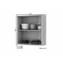 Ver imagem 4 de Cozinha Modulada Henn Connect 6 Peças (2 Armários + 2 Balcões + 2 Complementos) C6P07 Duna/Cristal