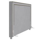 Ver imagem 4 de Cabeceira Cama Box Casal Queen 160cm Mali P02 Veludo Cinza - Mpozenato
