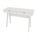 Ver imagem 2 de Escrivaninha Cavalete 120cm com 2 Gavetas Me4128 Branco