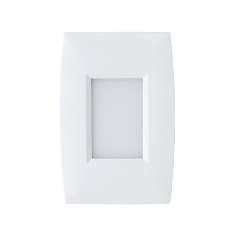 Balizador Taschibra Embutir Led Cine Direct 2W Branco 4X2 Bivolt 3000K Luz Quente