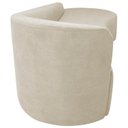 Ver imagem 7 de Recamier Curvo Orgânico 180cm 3 Lugares Lado Direito para Sala Estar Bouclé Paris Bege