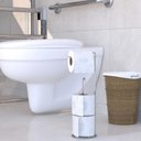 Ver imagem 2 de Porta Papel Higiênico Papeleira de Chão Cromado F.arm