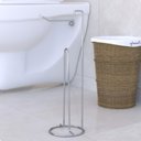 Ver imagem 3 de Porta Papel Higiênico Papeleira de Chão Cromado F.arm