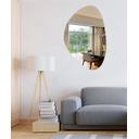 Ver imagem 7 de Espelho de Vidro 95cm Vertical Decorativo Banheiro Sala Casa