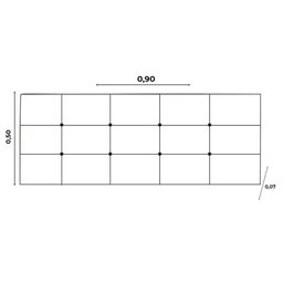 Kit Painel e Calçadeira Baú Solteiro 0,90m Roma Suede - Pallazio Cor Cinza - 2