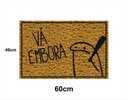 Ver imagem 2 de Tapete Capacho Bento Cake 60x40 Vá Embora Casa Entrada Lar