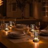 Luminária Led Mesa Recarregável Usb Alumínio Luxo Premium Preto - 6