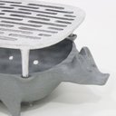 Ver imagem 3 de Churrasqueira Portátil Porquinho Cinza