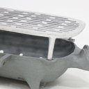 Ver imagem 2 de Churrasqueira Portátil Porquinho Cinza