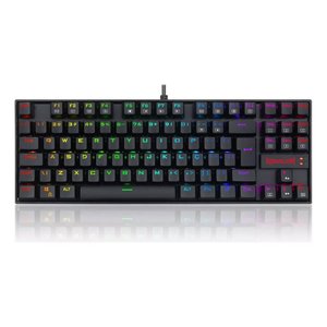 Teclado Mecânico Gamer Redragon Kumara Pro - Switch Magnetico Brown - Preto - K552rgb-prov2 Pt-