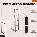 Ver imagem 3 de Escrivaninha Mesa para Estudo e Home Office Tower Klm Store