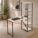 Ver imagem 1 de Escrivaninha Mesa para Estudo e Home Office Tower Klm Store