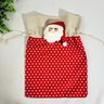 Saco De Presente Papai Noel Vermelho 36x25cm Natal - 4