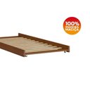 Ver imagem 7 de Beliche Madeira Maciça com Cama Auxiliar 730x715ea Castanho Acetinado Marjori