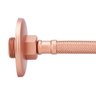 Engate Mangueira Flexível Rose Trançado Aço Inox 60cm - 4
