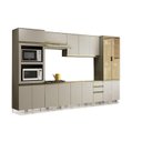Ver imagem 1 de Cozinha Modulada Henn Connect 8 Peças (2 Armários + 2 Balcões + 2 Paneleiros + 2 Complementos) C8P03