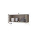 Ver imagem 6 de Cozinha Modulada Henn Connect 8 Peças (2 Armários + 2 Balcões + 2 Paneleiros + 2 Complementos) C8P03
