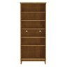 Guarda-roupa Multiuso 2 Portas com Espelhos 5 Prateleiras Prata Freijó Madeira Pinus com Mdf - Fines - 2
