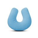 Ver imagem 6 de Kit Amamentação Poltrona + Puff + Almofada Julia Suede Azul Turquesa Inova Decorações