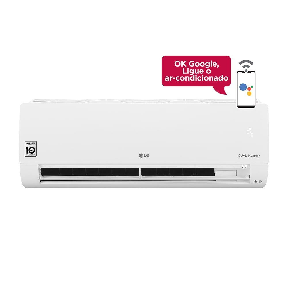 Ar-condicionado Bi-split Hw Lg Dual Inverter Voice 16.000 Btus (1x Evap Hw 9.000 + 1x Evap Hw 12.000 - 2