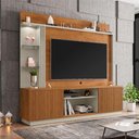 Ver imagem 1 de Home com Prateleria Hamburgo Naturalle Off White Ripado