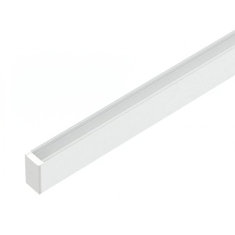 Trilho Eletrificado de Sobrepor S.Line 24V Permite Dimerização Branco Stella 100.5cm