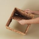 Ver imagem 5 de Cesto dobrável tramado em fibra natural 30cm - Oikos