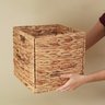 Cesto dobrável tramado em fibra natural 30cm - Oikos - 6