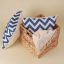 Ver mais imagens de Cesto dobrável tramado em fibra natural 30cm - Oikos