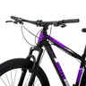 Bicicleta Aro 29 Gott 21 Marcha Câmbio Shimano Freio a Disco - Preto/roxo - 17 - 4