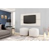 Painel para TV Caiman Off White - Móveis Bechara - 2