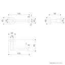 Ver imagem 3 de Papeleira Porta Papel Higiênico para Banheiro - Cromado - Dpace4511 Drop Metais